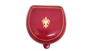 Handmade genuine leather coin purse heel