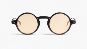 MOVITRA AM 01G crystal black-flash light gold lenses
